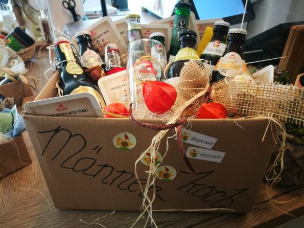 Geschenkkorb von idverpackt